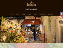 Tablet Screenshot of kababicafe.com